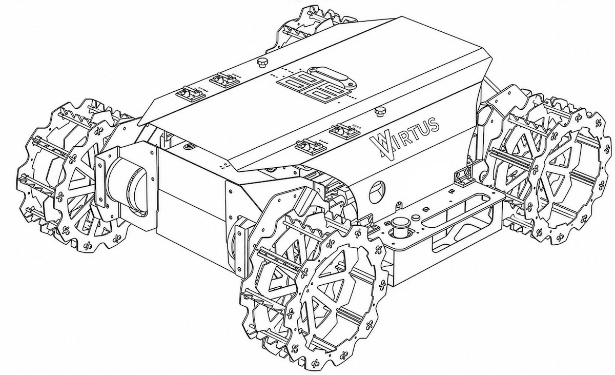 Skizze Virtus